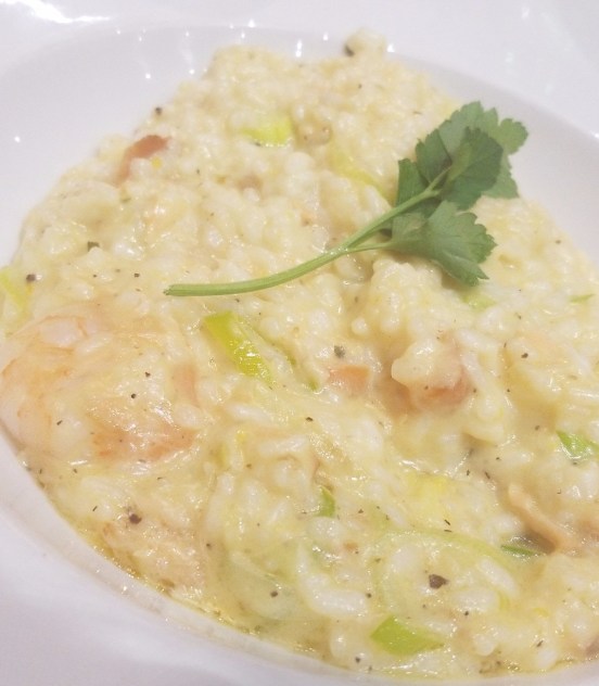 King Prawn & Salmon Risotto